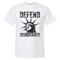 Defend Democracy Protect Voting Rights Save Vote Election Garment-Dyed Heavyweight T-Shirt