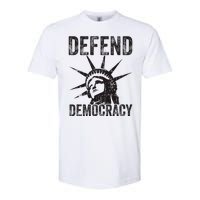 Defend Democracy Protect Voting Rights Save Vote Election Softstyle CVC T-Shirt