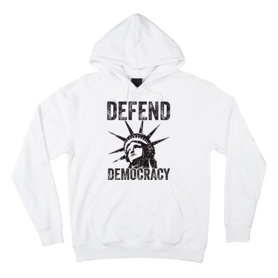 Defend Democracy Protect Voting Rights Save Vote Election Hoodie