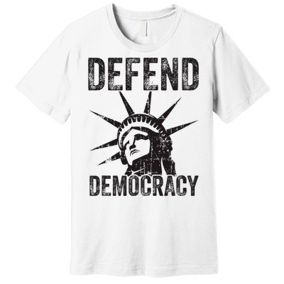 Defend Democracy Protect Voting Rights Save Vote Election Premium T-Shirt