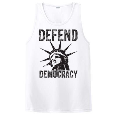 Defend Democracy Protect Voting Rights Save Vote Election PosiCharge Competitor Tank