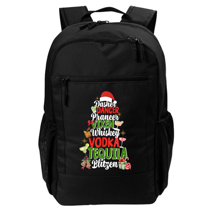 Dasher Dancer Prancer Vixen Moscato Vodka Tequila Blitzen Backpack