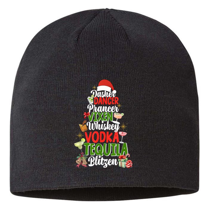 Dasher Dancer Prancer Vixen Moscato Vodka Tequila Blitzen Sustainable Beanie