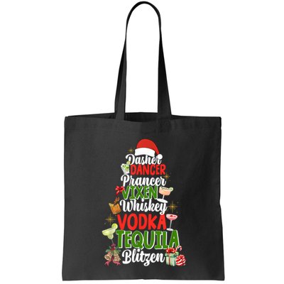 Dasher Dancer Prancer Vixen Moscato Vodka Tequila Blitzen Bag