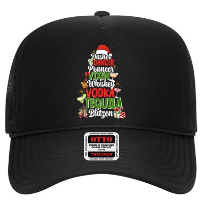 Dasher Dancer Prancer Vixen Moscato Vodka Tequila Blitzen Trucker Hat
