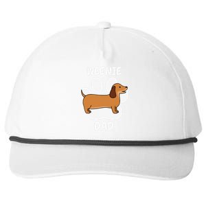 Dachshund Dad Papa Daddy Pa Father For Father’s Day Doxie Snapback Five-Panel Rope Hat