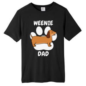 Dachshund Dad Papa Daddy Pa Father For Father’s Day Doxie Tall Fusion ChromaSoft Performance T-Shirt