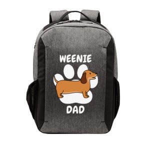 Dachshund Dad Papa Daddy Pa Father For Father’s Day Doxie Vector Backpack