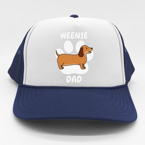 Dachshund Dad Papa Daddy Pa Father For Father’s Day Doxie Trucker Hat