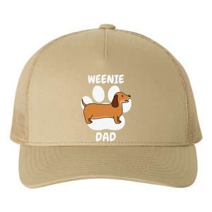 Dachshund Dad Papa Daddy Pa Father For Father’s Day Doxie Yupoong Adult 5-Panel Trucker Hat