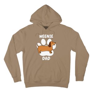 Dachshund Dad Papa Daddy Pa Father For Father’s Day Doxie Hoodie