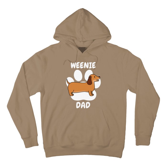 Dachshund Dad Papa Daddy Pa Father For Father’s Day Doxie Hoodie