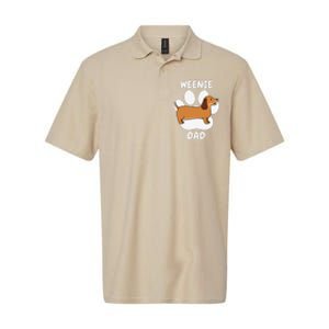 Dachshund Dad Papa Daddy Pa Father For Father’s Day Doxie Softstyle Adult Sport Polo