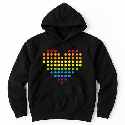 Dot Day Polka Dots Dotted Heart Hoodie