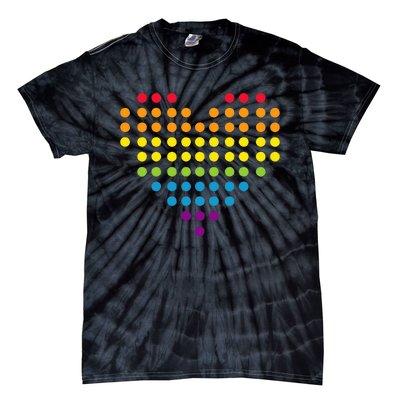 Dot Day Polka Dots Dotted Heart Tie-Dye T-Shirt