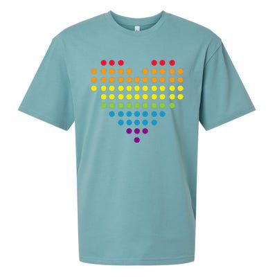 Dot Day Polka Dots Dotted Heart Sueded Cloud Jersey T-Shirt