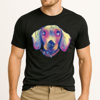 Dachshund Dog Portrait Cooling Performance Crew T-Shirt