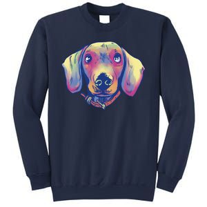 Dachshund Dog Portrait Sweatshirt