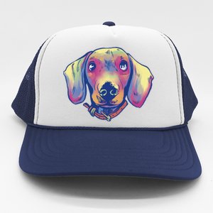 Dachshund Dog Portrait Trucker Hat