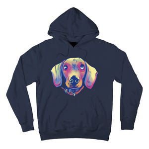 Dachshund Dog Portrait Tall Hoodie