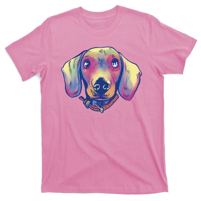 Dachshund Dog Portrait T-Shirt