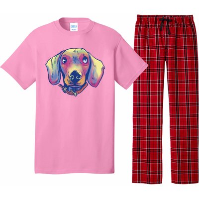 Dachshund Dog Portrait Pajama Set