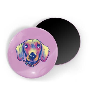 Dachshund Dog Portrait Magnet