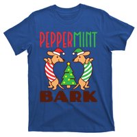 Dachshund Doxie Peppermint Bark Cute Christmas Xmas Gift T-Shirt