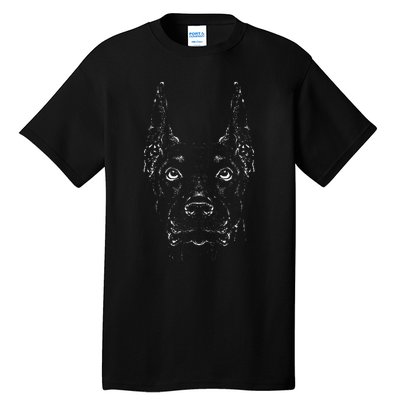 Doberman Dog Pet Tall T-Shirt