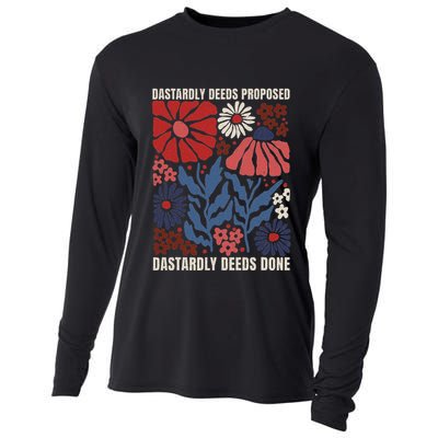 Dastardly Deeds Proposed Dastardly Deeds Done Cooling Performance Long Sleeve Crew