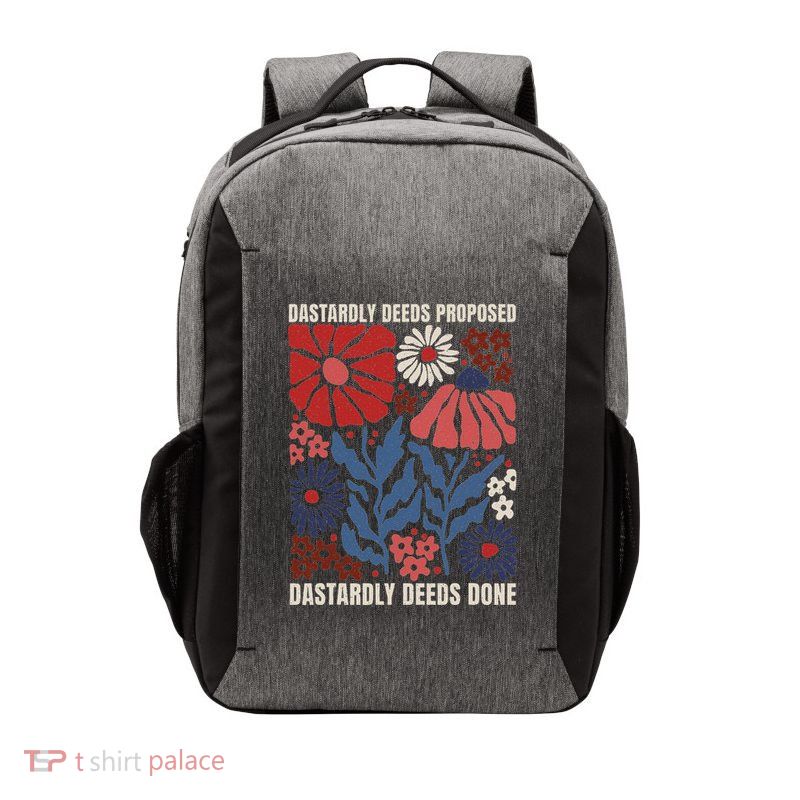 Dastardly Deeds Proposed Dastardly Deeds Done Vector Backpack