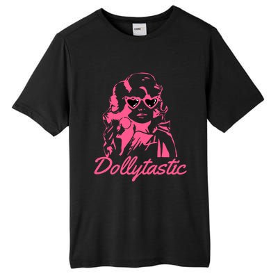 Dollytastic Dolly Pink Parton Country Music Fans Dolly Fan Tall Fusion ChromaSoft Performance T-Shirt