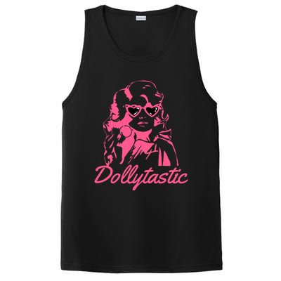 Dollytastic Dolly Pink Parton Country Music Fans Dolly Fan PosiCharge Competitor Tank