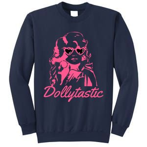 Dollytastic Dolly Pink Parton Country Music Fans Dolly Fan Sweatshirt