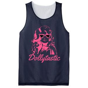 Dollytastic Dolly Pink Parton Country Music Fans Dolly Fan Mesh Reversible Basketball Jersey Tank