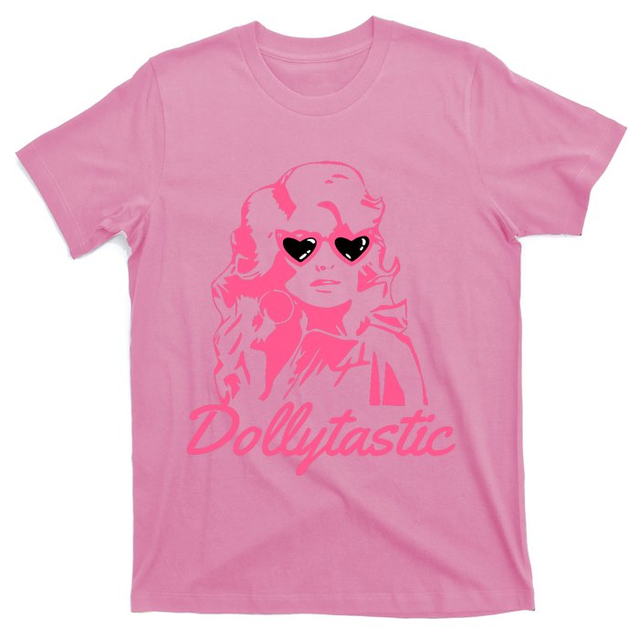 Dollytastic Dolly Pink Parton Country Music Fans Dolly Fan T-Shirt