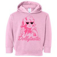 Dollytastic Dolly Pink Parton Country Music Fans Dolly Fan Toddler Hoodie