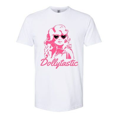 Dollytastic Dolly Pink Parton Country Music Fans Dolly Fan Softstyle CVC T-Shirt