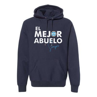 Dia Del Padre Father´s Day Gift. El Mejor Abuelo Argentino Premium Hoodie