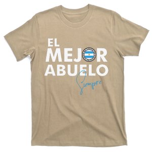 Dia Del Padre Father´s Day Gift. El Mejor Abuelo Argentino T-Shirt