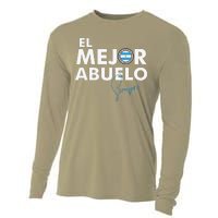 Dia Del Padre Father´s Day Gift. El Mejor Abuelo Argentino Cooling Performance Long Sleeve Crew