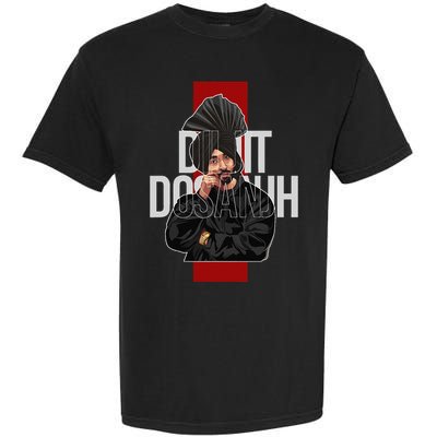 Diljit Dosanjh Punjabi Singer Desi Apparel Punjabi Garment-Dyed Heavyweight T-Shirt