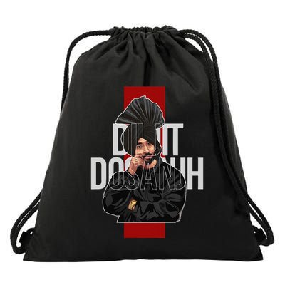 Diljit Dosanjh Punjabi Singer Desi Apparel Punjabi Drawstring Bag