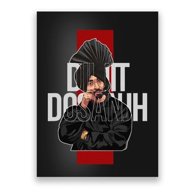 Diljit Dosanjh Punjabi Singer Desi Apparel Punjabi Poster