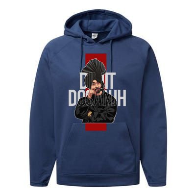 Diljit Dosanjh Punjabi Singer Desi Apparel Punjabi Performance Fleece Hoodie