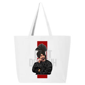 Diljit Dosanjh Punjabi Singer Desi Apparel Punjabi 25L Jumbo Tote