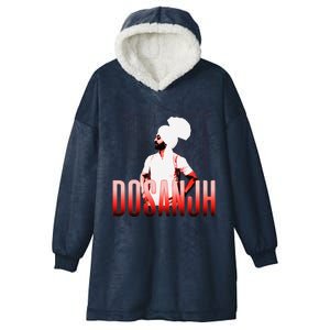 Diljit Dosanjh Punjabi Singer Desi Apparel Punjabi Hooded Wearable Blanket