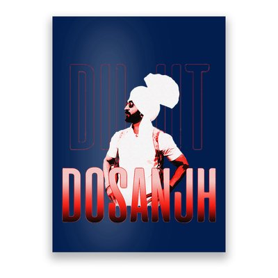 Diljit Dosanjh Punjabi Singer Desi Apparel Punjabi Poster