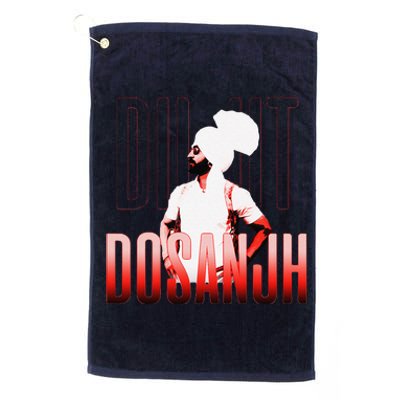 Diljit Dosanjh Punjabi Singer Desi Apparel Punjabi Platinum Collection Golf Towel