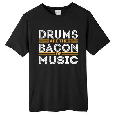 Drummer Drum Player Funny Drumming Music Teacher Tall Fusion ChromaSoft Performance T-Shirt